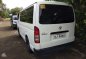 2017 Toyota Hiace commuter 3.0 diesel manual WHITE-1