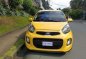 2016 Kia Picanto EX Automatic Yellow For Sale -1