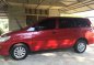 Red Toyota Innova 2.5E AT FOR SALE-3