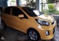 Kia Picanto 2016 Manual Yellow For Sale -2