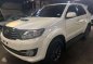 2016 Toyota Fortuner 2.5 V Automatic Pearl White Edition-0