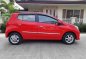 Toyota Wigo 2015 Gasoline Automatic Red-2