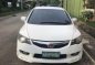 Pearl White 2010 FD Honda Civic 2.0-1