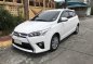 Toyota Yaris 2015 Gasoline Automatic White-0