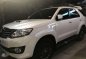 2016 Toyota Fortuner 2.5 V Automatic Pearl White SUV-0