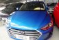 Hyundai Elantra 2016 Gasoline Manual Blue-0