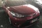 2017 Toyota Vios 1.3 E Dual VVTI Gas Red Manual-0