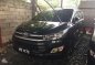 2017 TOYOTA Innova 28 E Automatic Black 1st owned-0