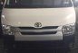 2017 TOYOTA Hiace Commuter manual white-0