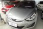 Hyundai Elantra 2014 Gasoline Automatic Silver-0