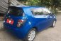 Chevrolet Sonic 2014 Gasoline Automatic Blue-2