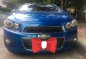 Chevrolet Sonic 2014 Gasoline Automatic Blue-1