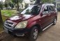 Honda Cr-V 2002 Gasoline Automatic Red-1