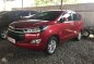 2016 Toyota Innova 2800E Manual Red Color-0