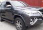 2017 Toyota Fortuner 2.4G Gray Metallic Manual Diesel -1