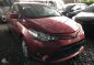 2017 Toyota Vios E Dual VVTI Red Manual Transmission-0