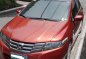 Honda City 2010 Gasoline Automatic Red-0