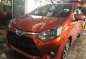 2018 Toyota Wigo 1.0 G Manual Orange Compact Car-0