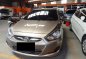 Hyundai Accent 2013 Gasoline Automatic Bronze-0