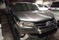 2017 Toyota Fortuner 2.4G 4x2 diesel manual newlook GRAY-0