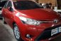 GRAB READY 2016 Toyota Vios 1.3E Automatic Gasoline Red Mica Metallic-1