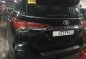 TOYOTA Fortuner 2.4 V 4x4 2017 Automatic Black - 1st owned-3