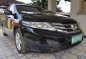 Honda City 2012 Gasoline Automatic Black-0