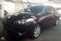 Toyota Vios E 2017 Automatic Blackish Red-0