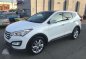 Hyundai Santa Fe - 2013 CRDI Diesel White-0