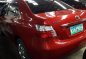 2012 Toyota Vios 1.3E Manual Gasoline Red Mica -0