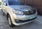 2012 Toyota Fortuner G gasoline  FOR SALE-0