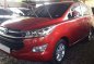 TOYOTA Innova E 2017 Manual Red-Located at Quezon City-2