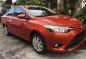 2017 Toyota Vios 13 E Automatic Orange CVT-0
