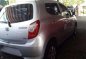 Toyota Wigo E 2017 silver-Located at Quezon City-1