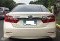 2013 TOYOTA Camry 2.5V Pearl White-0