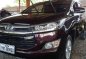 Toyota Innova G 2017 Blackish Red FOR SALE-1