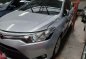 Toyota Vios E 2017 Automatic Silver-Located at Quezon City-1