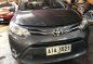 2015 Toyota Vios 1.3 E Automatic Meatsllic Gray Silver n Black Color-0