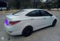 Hyundai Accent Crystal White Manual Transmission 2014-0