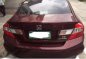 Honda Civic 2013 Carmelia red Automatic for sale-1