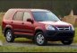 Red Honda CR-V 2003 for sale-0