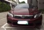 Honda Civic 2013 Carmelia red Automatic for sale-0