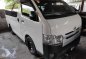 2017 Toyota Hiace 3.0 commuter diesel manual WHITE-0