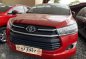 2018 Toyota Innova 2.8 J Manual Diesel Red MPV-0