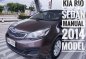 Kia Rio Sedan Manual 2014 (Low Mileage) --- 370K Negotiable-0