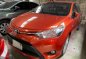 2017 Toyota Vios 1.3E automatic metallic ORANGE grab ready-0