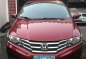 Honda City 2012 1.3L Automatic Habanero Red-0