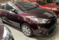 2017 Toyota Vios 1.3E automatic blackish red grab ready-0