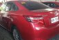 2017 Toyota Vios 1.3E Dual Vvti Manual Gasoline Red Mica Metallic -1