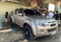 Isuzu Dmax 2014 model AT ash beige-2